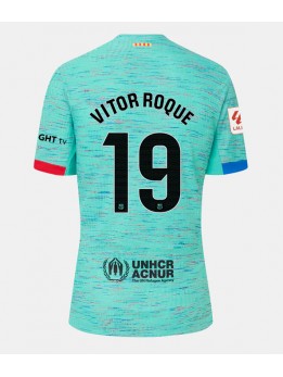 Barcelona Vitor Roque #19 Ausweichtrikot für Frauen 2023-24 Kurzarm